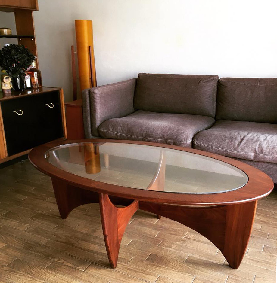 G-PLAN GLASS TOP COFFEE TABLE (OVAL) 入荷！ – transista